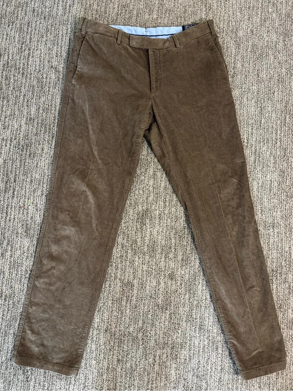 Men's Vintage Polo Ralph Lauren Preppy Fit Corduroy Pants size 33/32